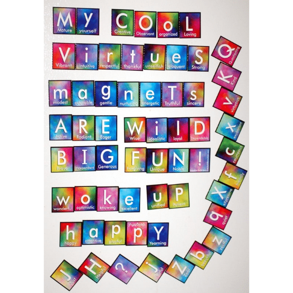 ABCs Virtues Refrigerator Magnets