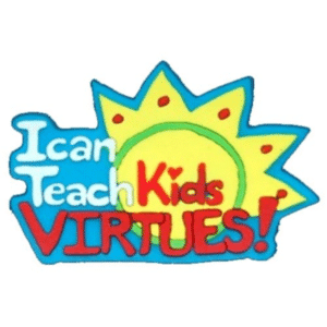 I Teach Kids Virtues Pin