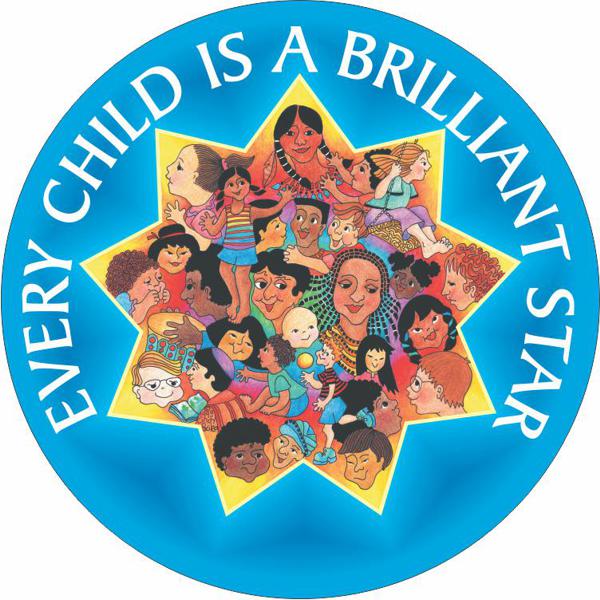 Every Child is a Brilliant Star Stickers - Interfaith Resources