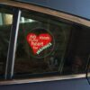 No Room in my heart for Prejudice Window Decal