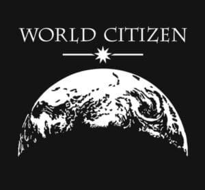 World Citizen T-Shirt design on black