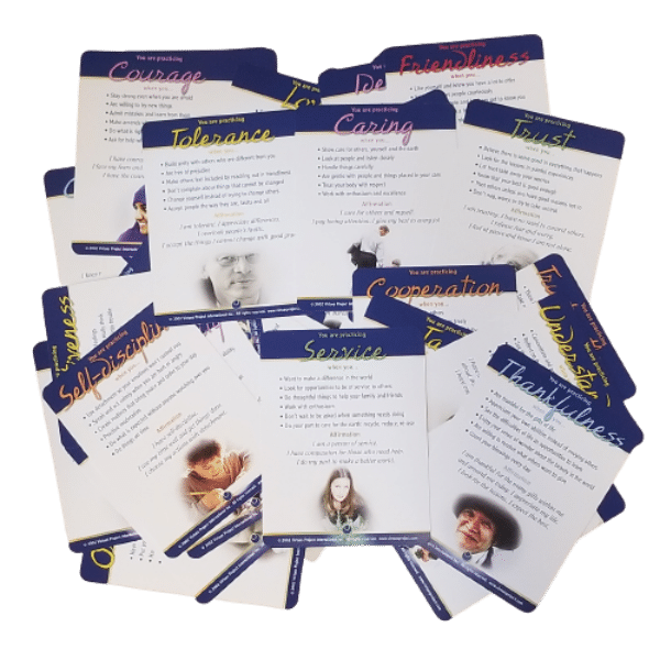 Classroom Virtues Cards