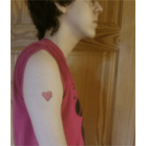 No Room in my heart for prejudice temporary tattoo