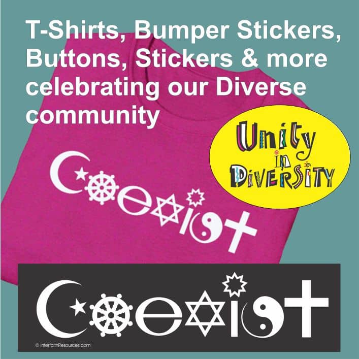 Coexist Bumper Stickers are only one of hundreds of products supporting unity