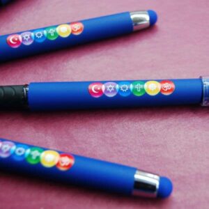 Interfaith Stylus Gel Pen closeup