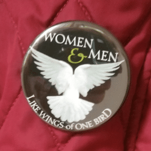 Women and Men Button on coat