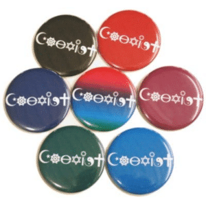 Coexist Magnet colors