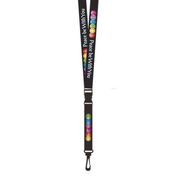 Interfaith Peace be with you Lanyard