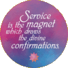 Service is the Magnet Button