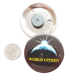 World Citizen Black Magnet