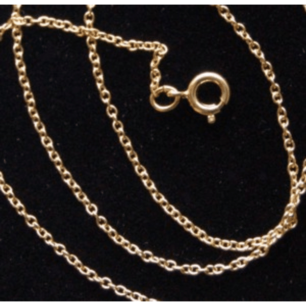 Gold Plated 20″ Cable Chain
