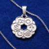 Smaller silver-plated Interfaith Pendant