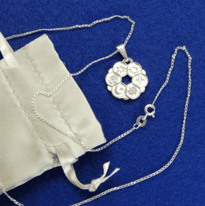 Interfaith Pendant with sterling cable chain & pouch