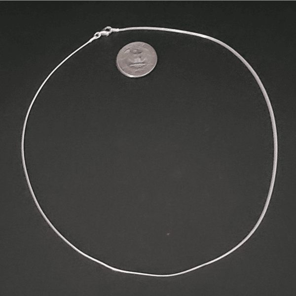 Sterling Silver Snake Chain – 18″