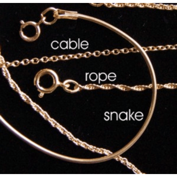 Gold Plated Rope Chain – 20″