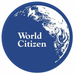 World Citizen Button (2-1/4″)