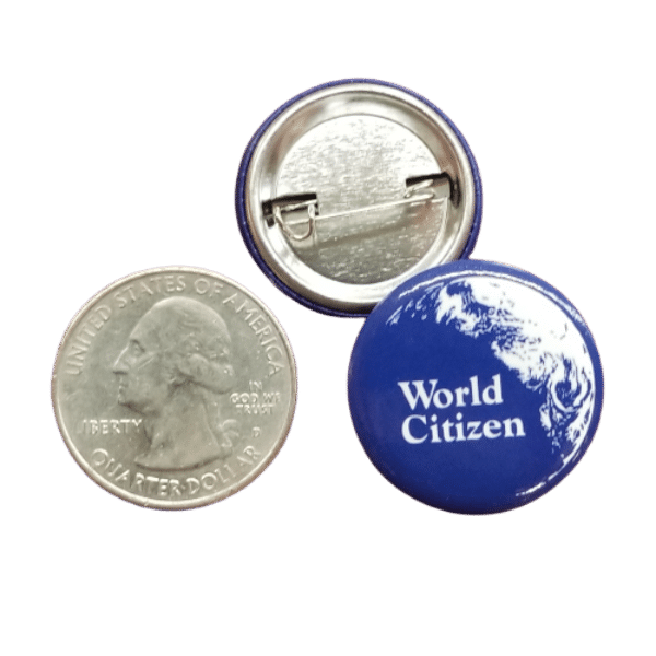 1″ Mini World Citizen Button