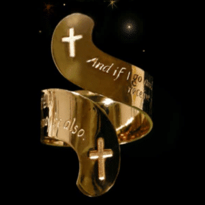 John 14:3 “I Will Come Again” Adjustable Ring