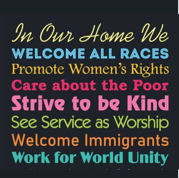 In Our Home – Yard Sign Cover