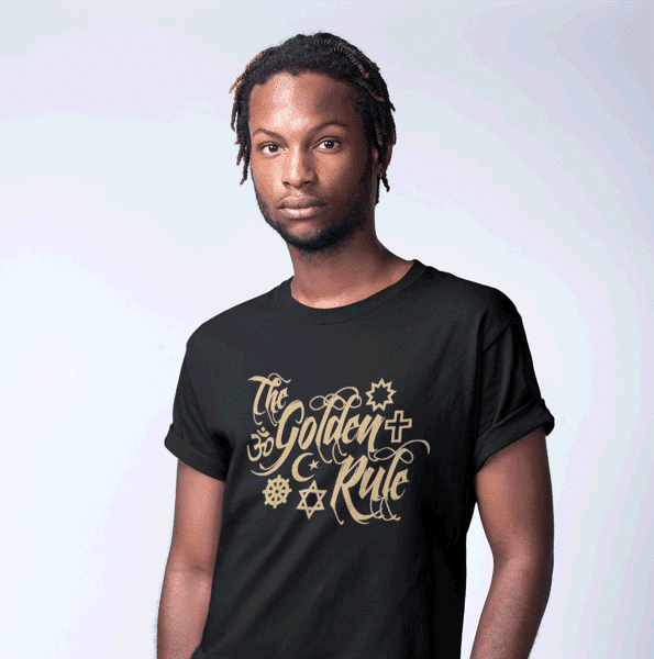 Black Golden Rule T-shirt