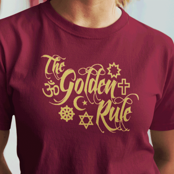 Interfaith Golden Rule t-shirt
