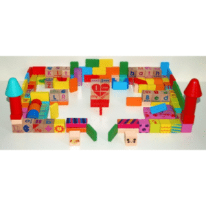 Deluxe 145-Piece ABC Character Building Blocks - city
