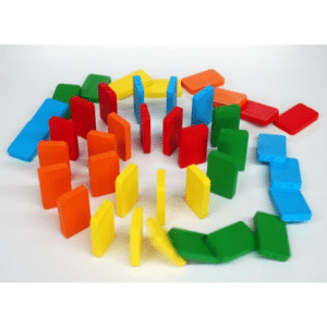 Deluxe 145-Piece ABC Character Building Blocks - dominos