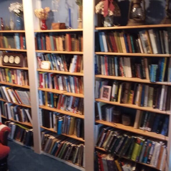 Interfaith bookshelf