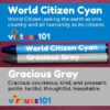 World Citizen Cyan