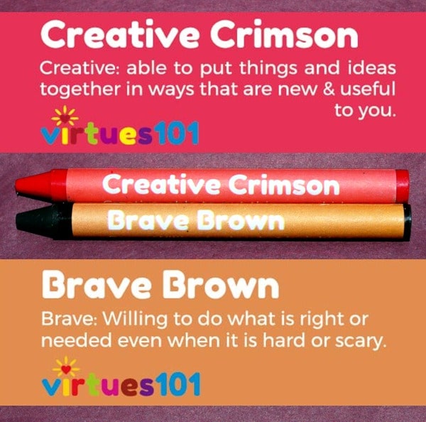 Creative Crimson and Brave Brown