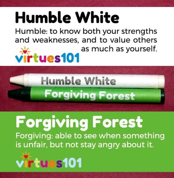 Humble White and Forgiving Forest Green