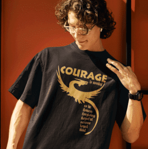 Courage is Needed T-shirt on adult