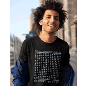 Virtues Word Search T-shirt