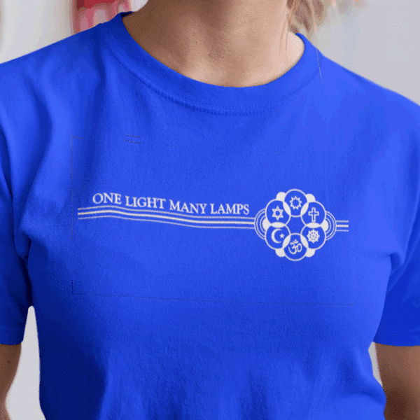 One Light Many Lamps Multi-Faith T-Shirt