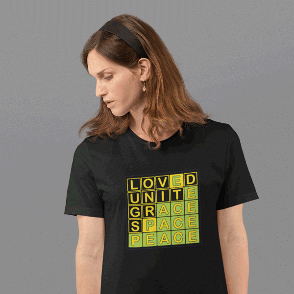 Wordle T-shirt in Black