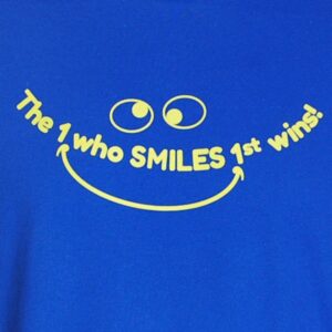 The 1 Who Smiles 1st T-shirt in Royal Blue