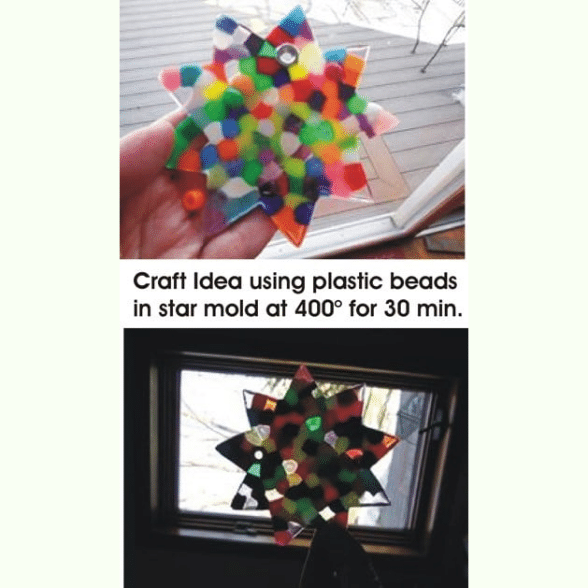 Cookie Cutters can be used for crafts