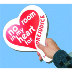 Paper fans – No Room in my heart for prejudice