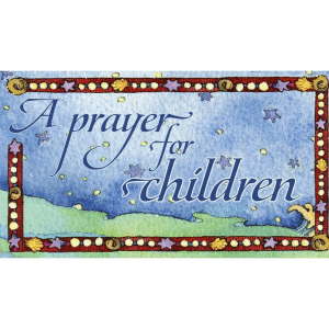 Prayer for Children front of card