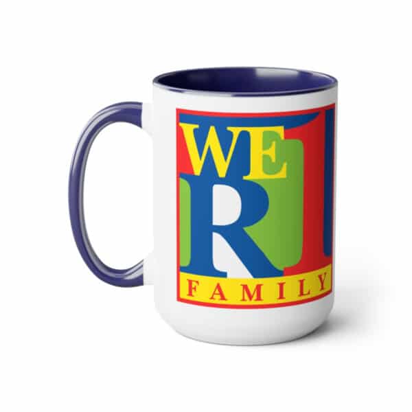 We R 1 Family Mug in Blue
