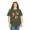 Unity in Diversity T-shirt on Military Green