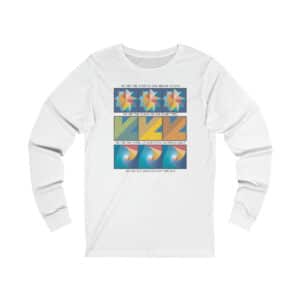 White Long Sleeve Quilter’s T-Shirt