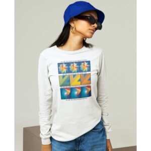 Long-Sleeve Quilter's T in White