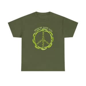 Peas Be With You in Military Green