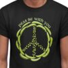 This shirt lends a whole new perspective on the tradition of the "passing of the peace." 