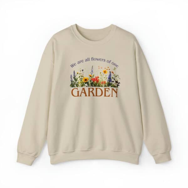 Flowers of One Garden Crewneck Sweatshirt - Front