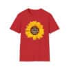 Be the Sunshine Sunflower T-Shirt in Red