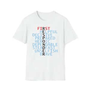 First Responder Shirt in White