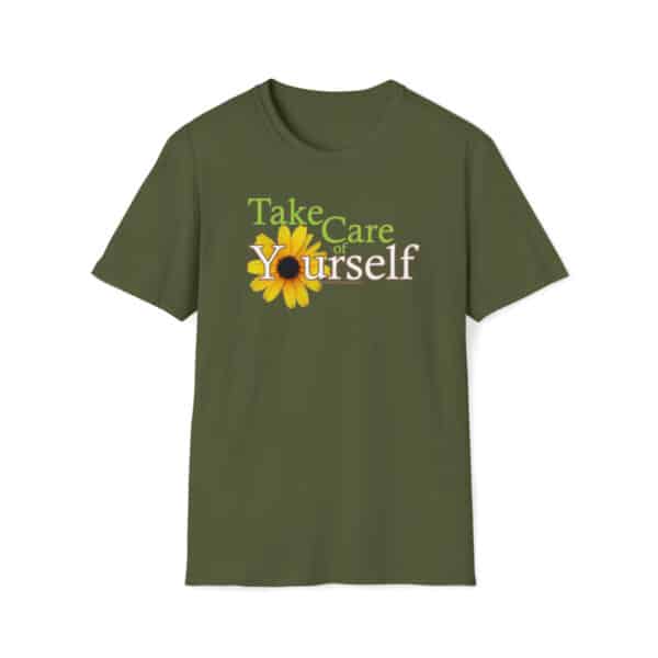 Take Care of Yourself Flower T-Shirt