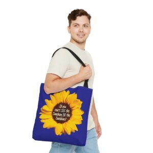 Be the Sunshine Sunflower Tote Bag - Large